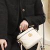 God Factory Gucci 𝐆𝐆 𝐌𝐚𝐫𝐦𝐨𝐧𝐭 672253 White Size 19*13*7𝙘𝙢