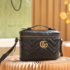 God Factory Gucci 𝐆𝐆 𝐌𝐚𝐫𝐦𝐨𝐧𝐭 672253 Black Size 19*13*7𝙘𝙢
