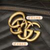 God Factory Gucci 𝐆𝐆 𝐌𝐚𝐫𝐦𝐨𝐧𝐭 672253 Black Size 19*13*7𝙘𝙢