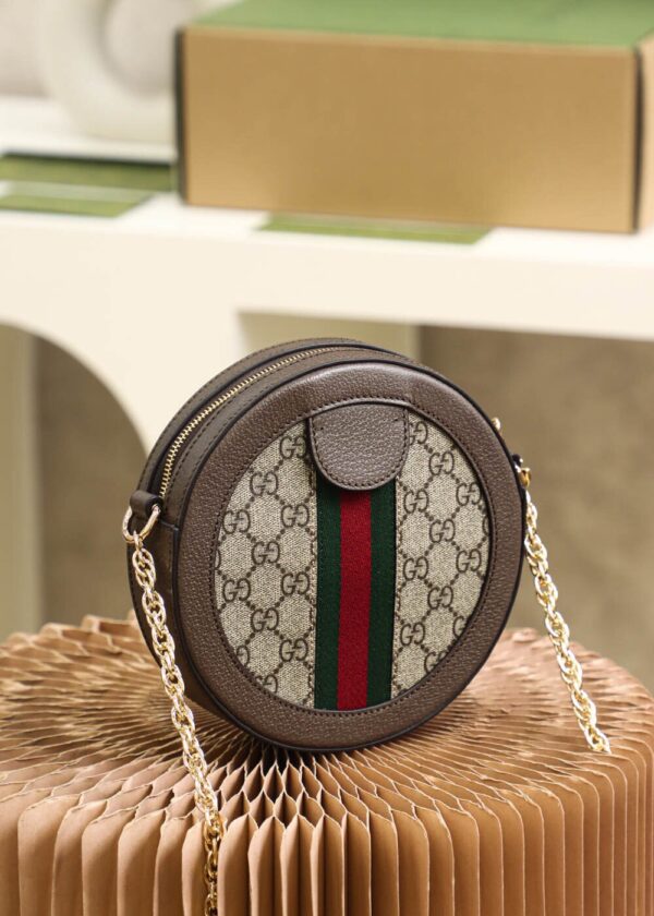 God Factory Gucci 𝐎𝐩𝐡𝐢𝐝𝐚 𝐆𝐆 550618 Size 18*18*4.5cm