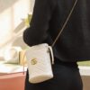 God Factory Gucci 𝐆𝐆 𝐌𝐚𝐫𝐦𝐨𝐧𝐭 White 575163 Size 19𝐜𝐦*17𝐜𝐦