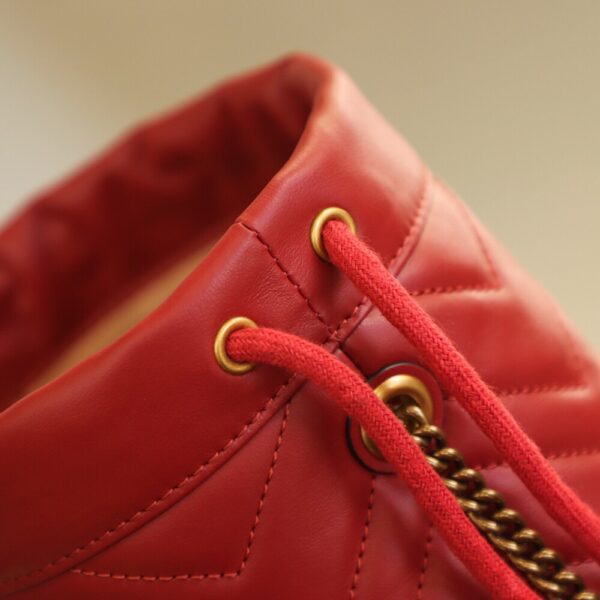 God Factory Gucci 𝐆𝐆 𝐌𝐚𝐫𝐦𝐨𝐧𝐭 Red 575163 Size 19𝐜𝐦*17𝐜𝐦