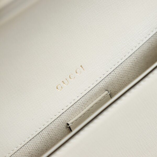 God Factory Gucci 𝐇𝐨𝐫𝐬𝐞𝐛𝐢𝐭 𝟭𝟵𝟱𝟱 𝐌𝐢𝐧𝐢 White 658574 Size 20.6*14.4*5.1cm