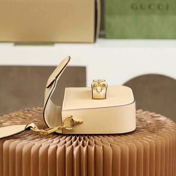 God Factory Gucci 𝐇𝐨𝐫𝐬𝐞𝐛𝐢𝐭 𝟭𝟵𝟱𝟱 𝐌𝐢𝐧𝐢 Rice 658574 Size 20.6*14.4*5.1cm