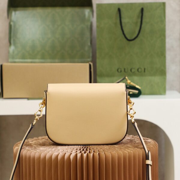 God Factory Gucci 𝐇𝐨𝐫𝐬𝐞𝐛𝐢𝐭 𝟭𝟵𝟱𝟱 𝐌𝐢𝐧𝐢 Rice 658574 Size 20.6*14.4*5.1cm