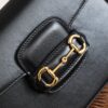 God Factory Gucci 𝐇𝐨𝐫𝐬𝐞𝐛𝐢𝐭 𝟭𝟵𝟱𝟱 𝐌𝐢𝐧𝐢 Black 658574 Size 20.6*14.4*5.1cm