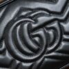 God Factory Gucci 𝐆𝐆 𝐌𝐚𝐫𝐦𝐨𝐧𝐭 Black 447632 Size 24*13*7cm