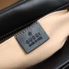 God Factory Gucci 𝐆𝐆 𝐌𝐚𝐫𝐦𝐨𝐧𝐭 Black 447632 Size 24*13*7cm
