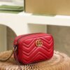 God Factory Gucci 𝐆𝐆 𝐌𝐚𝐫𝐦𝐨𝐧𝐭 Red 448065 Size 18*12*6cm