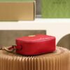 God Factory Gucci 𝐆𝐆 𝐌𝐚𝐫𝐦𝐨𝐧𝐭 Red 448065 Size 18*12*6cm