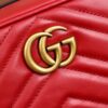 God Factory Gucci 𝐆𝐆 𝐌𝐚𝐫𝐦𝐨𝐧𝐭 Red 448065 Size 18*12*6cm