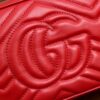 God Factory Gucci 𝐆𝐆 𝐌𝐚𝐫𝐦𝐨𝐧𝐭 Red 448065 Size 18*12*6cm