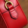 God Factory Gucci 𝐆𝐆 𝐌𝐚𝐫𝐦𝐨𝐧𝐭 Red 448065 Size 18*12*6cm