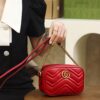 God Factory Gucci 𝐆𝐆 𝐌𝐚𝐫𝐦𝐨𝐧𝐭 Red 448065 Size 18*12*6cm
