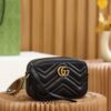 God Factory Gucci 𝐆𝐆 𝐌𝐚𝐫𝐦𝐨𝐧𝐭 Black 448065 Size 18*12*6cm