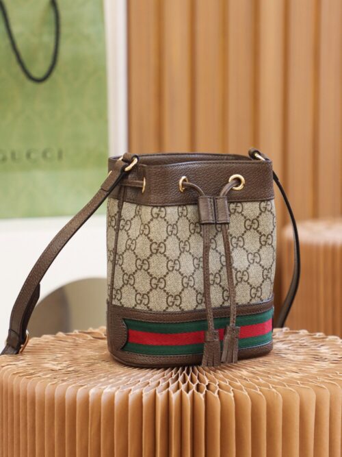 God Factory Gucci 𝐎𝐩𝐡𝐢𝐝𝐚 𝐆𝐆 𝐌𝐢𝐧𝐢 550620 Size 15.5*19*9𝙘𝙢