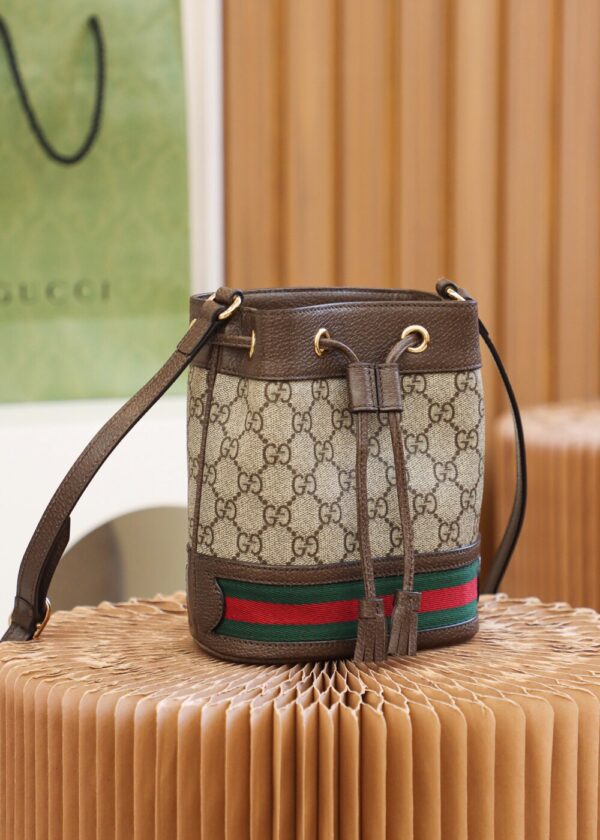 God Factory Gucci 𝐎𝐩𝐡𝐢𝐝𝐚 𝐆𝐆 𝐌𝐢𝐧𝐢 550620 Size 15.5*19*9𝙘𝙢