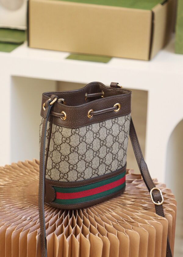 God Factory Gucci 𝐎𝐩𝐡𝐢𝐝𝐚 𝐆𝐆 𝐌𝐢𝐧𝐢 550620 Size 15.5*19*9𝙘𝙢