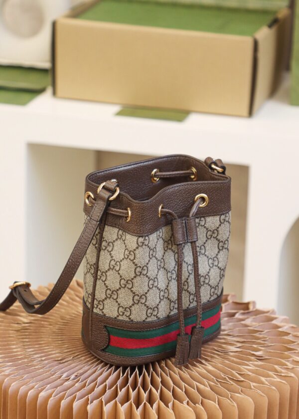God Factory Gucci 𝐎𝐩𝐡𝐢𝐝𝐚 𝐆𝐆 𝐌𝐢𝐧𝐢 550620 Size 15.5*19*9𝙘𝙢