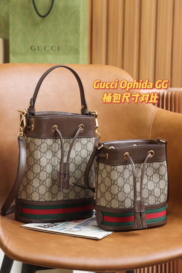 God Factory Gucci 𝐎𝐩𝐡𝐢𝐝𝐚 𝐆𝐆 𝐌𝐢𝐧𝐢 550620 Size 15.5*19*9𝙘𝙢
