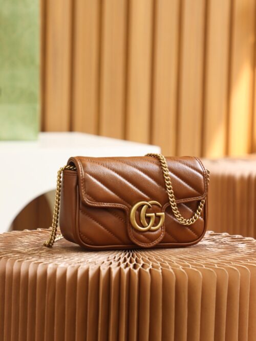 God Factory Gucci 𝙂 𝙂 𝙈𝙖𝙧𝙢𝙤𝙣𝙩 574969 Size 16.5*10.2*5.1cm