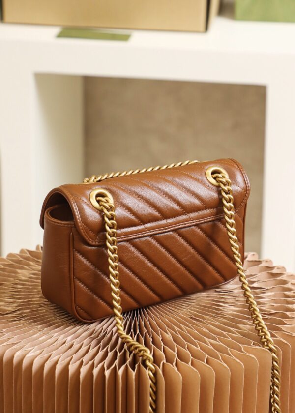 God Factory Gucci 𝙂 𝙂 𝙈𝙖𝙧𝙢𝙤𝙣𝙩 446744 Size 22*13*6cm
