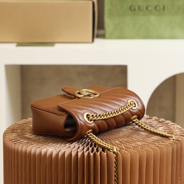God Factory Gucci 𝙂 𝙂 𝙈𝙖𝙧𝙢𝙤𝙣𝙩 446744 Size 22*13*6cm