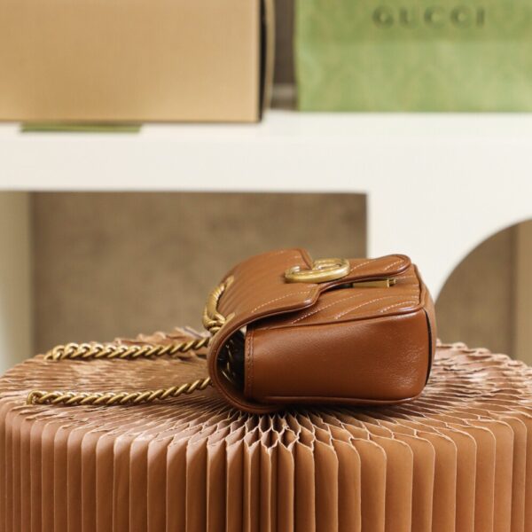 God Factory Gucci 𝙂 𝙂 𝙈𝙖𝙧𝙢𝙤𝙣𝙩 446744 Size 22*13*6cm