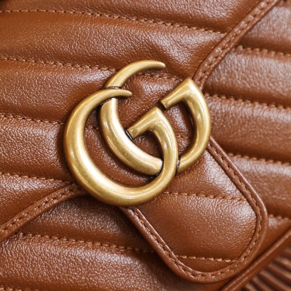 God Factory Gucci 𝙂 𝙂 𝙈𝙖𝙧𝙢𝙤𝙣𝙩 446744 Size 22*13*6cm