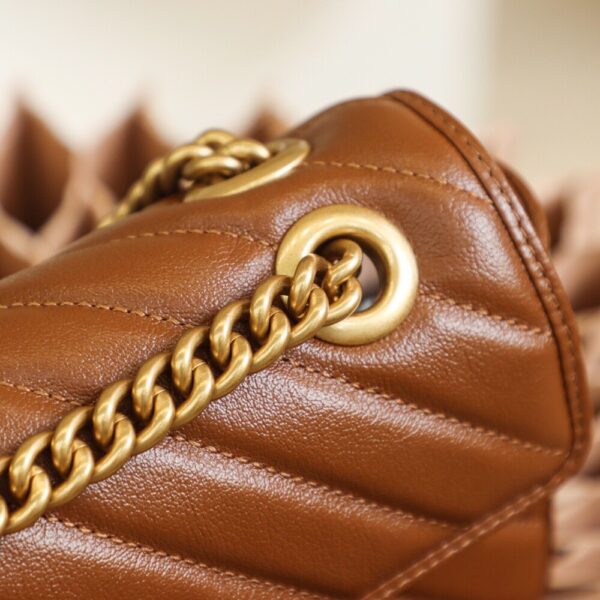 God Factory Gucci 𝙂 𝙂 𝙈𝙖𝙧𝙢𝙤𝙣𝙩 446744 Size 22*13*6cm
