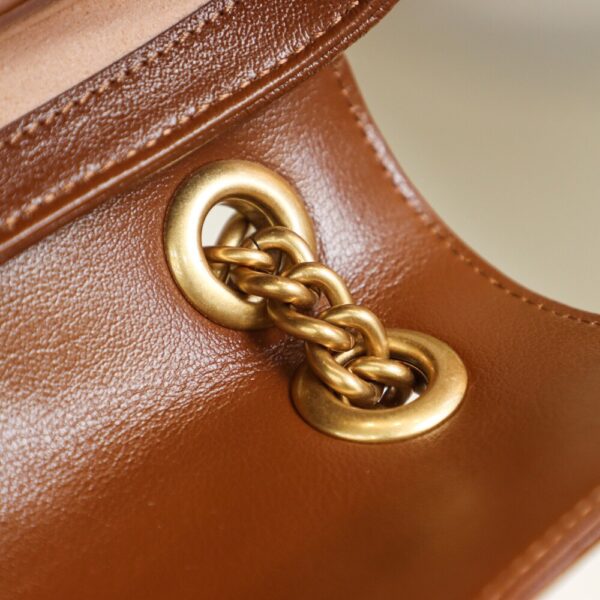 God Factory Gucci 𝙂 𝙂 𝙈𝙖𝙧𝙢𝙤𝙣𝙩 446744 Size 22*13*6cm