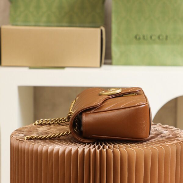 God Factory Gucci 𝙂 𝙂 𝙈𝙖𝙧𝙢𝙤𝙣𝙩 443497 Size 26*15*7cm