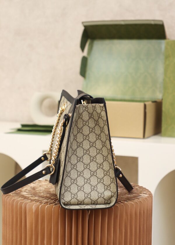 God Factory Gucci 𝐏𝐚𝐝𝐥𝐨𝐜𝐤 Black / Medium 479197 Size 35*23.5*14𝐜𝐦