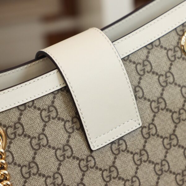 God Factory Gucci 𝐏𝐚𝐝𝐥𝐨𝐜𝐤 White / Medium 479197 Size 35*23.5*14𝐜𝐦