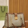 God Factory Gucci 𝐏𝐚𝐝𝐥𝐨𝐜𝐤 Brown / Medium 479197 Size 35*23.5*14𝐜𝐦