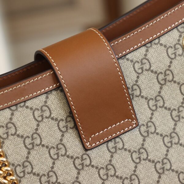 God Factory Gucci 𝐏𝐚𝐝𝐥𝐨𝐜𝐤 Brown / Medium 479197 Size 35*23.5*14𝐜𝐦