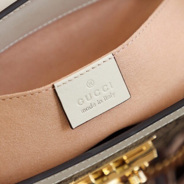 God Factory Gucci 𝐏𝐚𝐝𝐥𝐨𝐜𝐤 Brown / Small 498156 Size 26*18*10𝐜𝐦