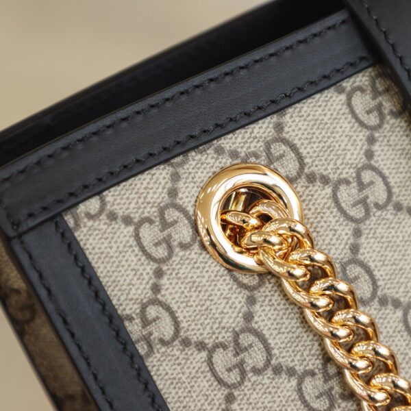God Factory Gucci 𝐏𝐚𝐝𝐥𝐨𝐜𝐤 Black / Small 498156 Size 26*18*10𝐜𝐦