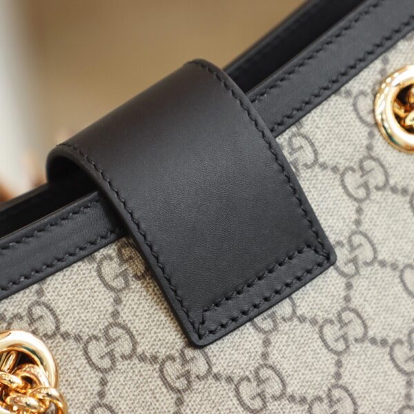 God Factory Gucci 𝐏𝐚𝐝𝐥𝐨𝐜𝐤 Black / Small 498156 Size 26*18*10𝐜𝐦