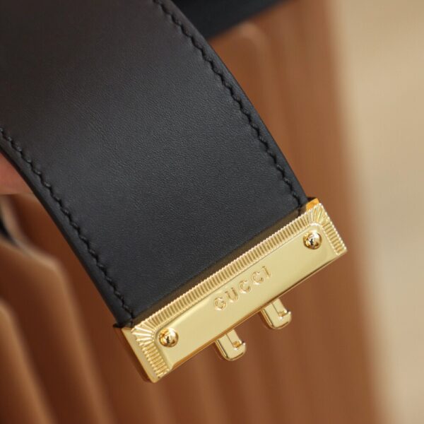 God Factory Gucci 𝐏𝐚𝐝𝐥𝐨𝐜𝐤 Black / Small 498156 Size 26*18*10𝐜𝐦