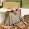 God Factory Gucci 𝐏𝐚𝐝𝐥𝐨𝐜𝐤 Brown / Small 498156 Size 26*18*10𝐜𝐦