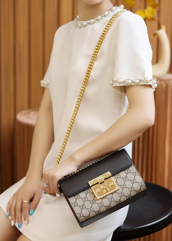God Factory Gucci 𝙋𝙖𝙙𝙡𝙤𝙘𝙠 409487 Size 20.5*13*7.5cm