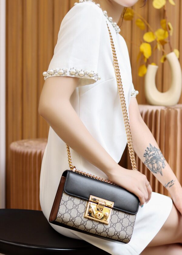 God Factory Gucci 𝙋𝙖𝙙𝙡𝙤𝙘𝙠 409487 Size 20.5*13*7.5cm