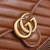 God Factory Gucci 𝐆𝐆 𝐌𝐚𝐫𝐦𝐨𝐧𝐭 𝐌𝐢𝐧𝐢 547260 21*15.5*8𝙘𝙢 Brown