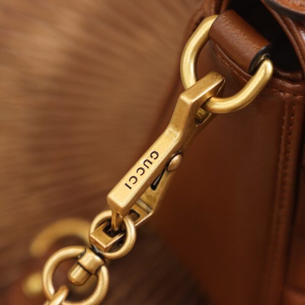 God Factory Gucci 𝐆𝐆 𝐌𝐚𝐫𝐦𝐨𝐧𝐭 𝐌𝐢𝐧𝐢 547260 21*15.5*8𝙘𝙢 Brown