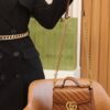 God Factory Gucci 𝐆𝐆 𝐌𝐚𝐫𝐦𝐨𝐧𝐭 𝐌𝐢𝐧𝐢 547260 21*15.5*8𝙘𝙢 Brown