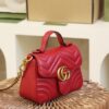God Factory Gucci 𝐆𝐆 𝐌𝐚𝐫𝐦𝐨𝐧𝐭 𝐌𝐢𝐧𝐢 547260 21*15.5*8𝙘𝙢 Red
