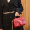 God Factory Gucci 𝐆𝐆 𝐌𝐚𝐫𝐦𝐨𝐧𝐭 𝐌𝐢𝐧𝐢 547260 21*15.5*8𝙘𝙢 Red