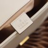 God Factory Gucci 𝐆𝐆 𝐌𝐚𝐫𝐦𝐨𝐧𝐭 𝐌𝐢𝐧𝐢 547260 21*15.5*8𝙘𝙢 White