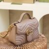 God Factory Gucci 𝐆𝐆 𝐌𝐚𝐫𝐦𝐨𝐧𝐭 𝐌𝐢𝐧𝐢 547260 21*15.5*8𝙘𝙢 Milk Tea Color